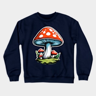 Mushrooms Crewneck Sweatshirt